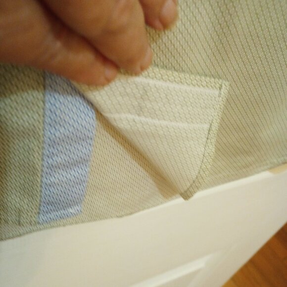 Tommy Hilfiger Neutral Beige Microprint Button Down Shirt sz L 100% Cotton - Picture 6 of 11